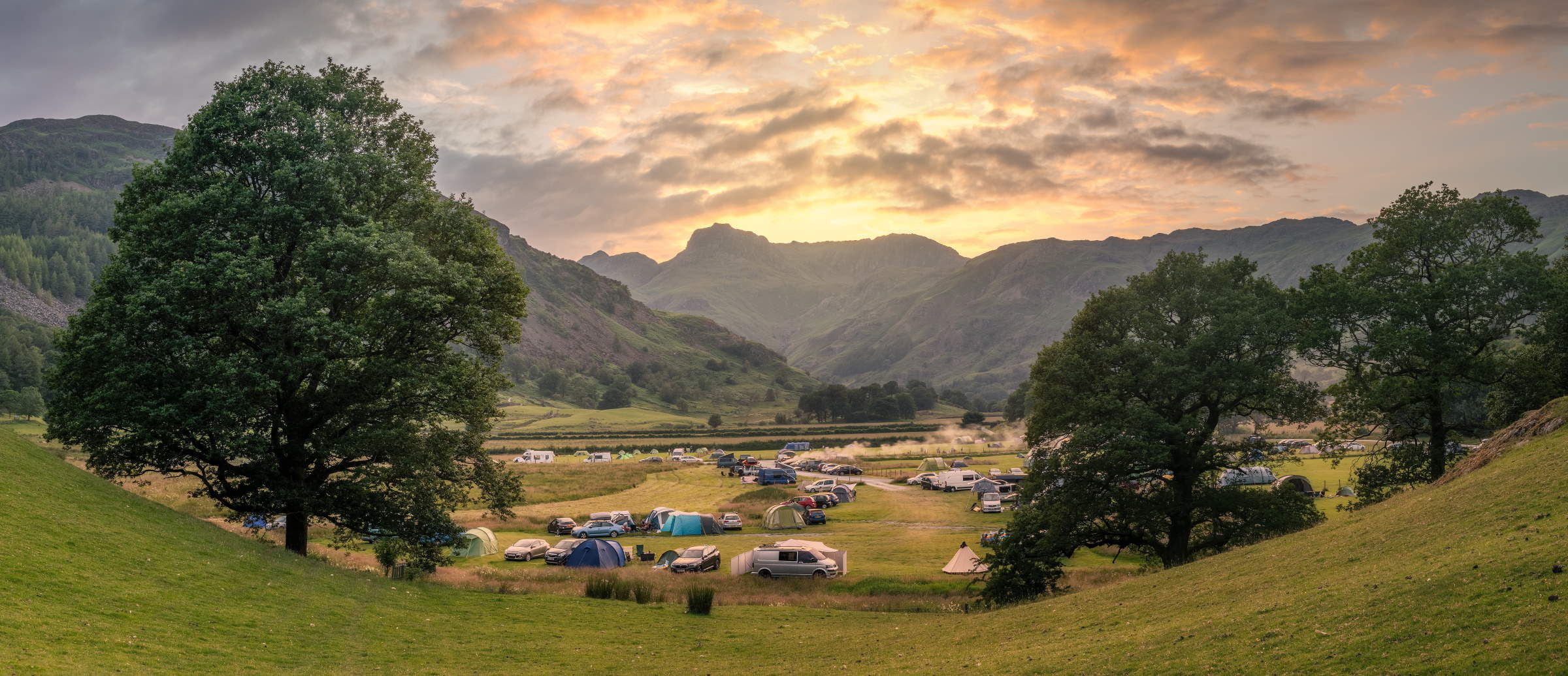 Camping at Baysbrown Farm